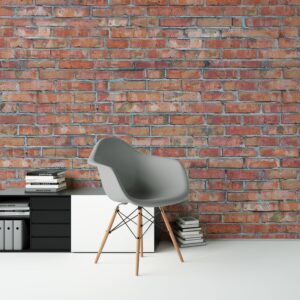 Red Distressed Brick